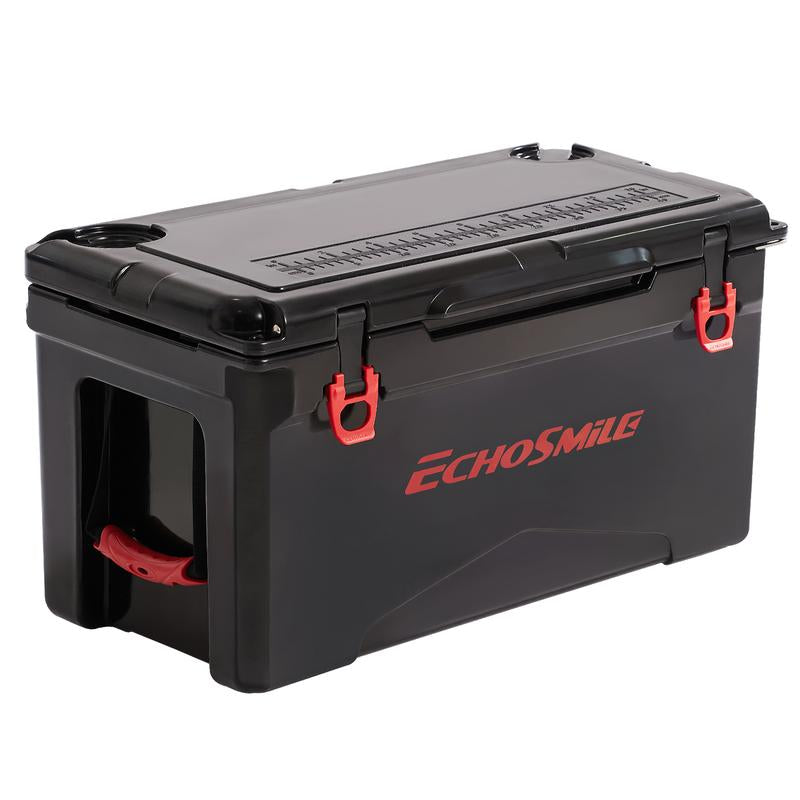 Echosmile 30/35/40 Quart Rotomolded Cooler, 5 Days Protale Ice Cooler, Ice Chest Suit for BBQ, Camping, Pincnic, and Other Outdoor Activities