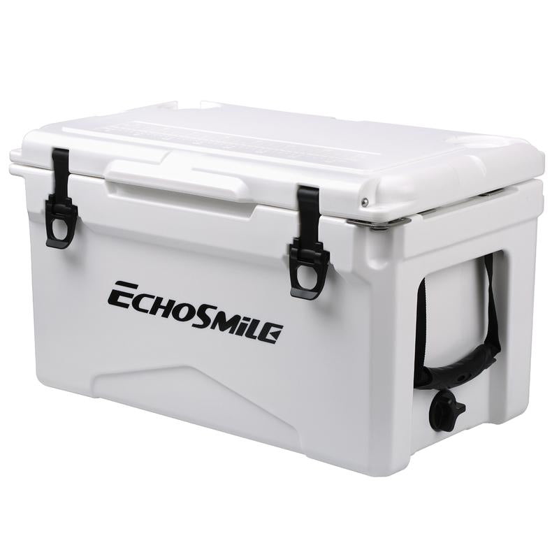 Echosmile 30/35/40 Quart Rotomolded Cooler, 5 Days Protale Ice Cooler, Ice Chest Suit for BBQ, Camping, Pincnic, and Other Outdoor Activities