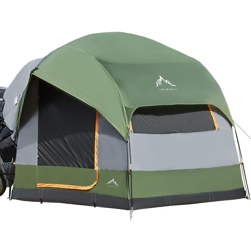 Gohimal SUV Tent for Camping, Waterproof Pu3000Mm Spacious Double Layer Design for 5-8 Person, Includes Rainfly and Storage Bag, 8FT L X 8FT W X 7.2FT H