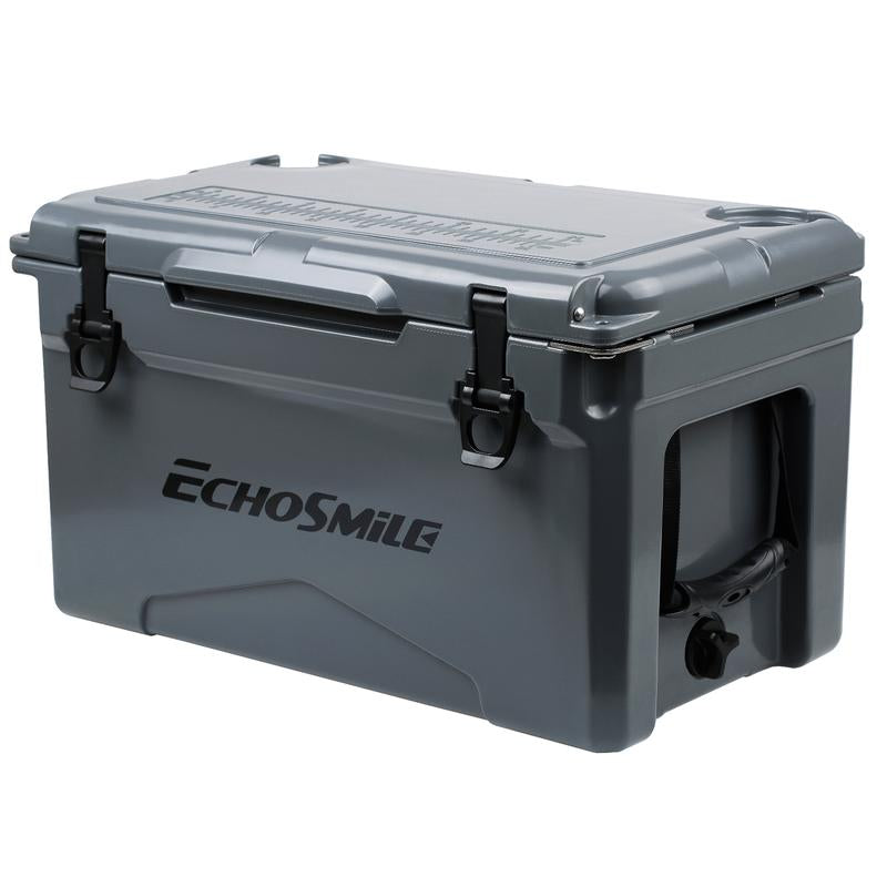 Echosmile 30/35/40 Quart Rotomolded Cooler, 5 Days Protale Ice Cooler, Ice Chest Suit for BBQ, Camping, Pincnic, and Other Outdoor Activities